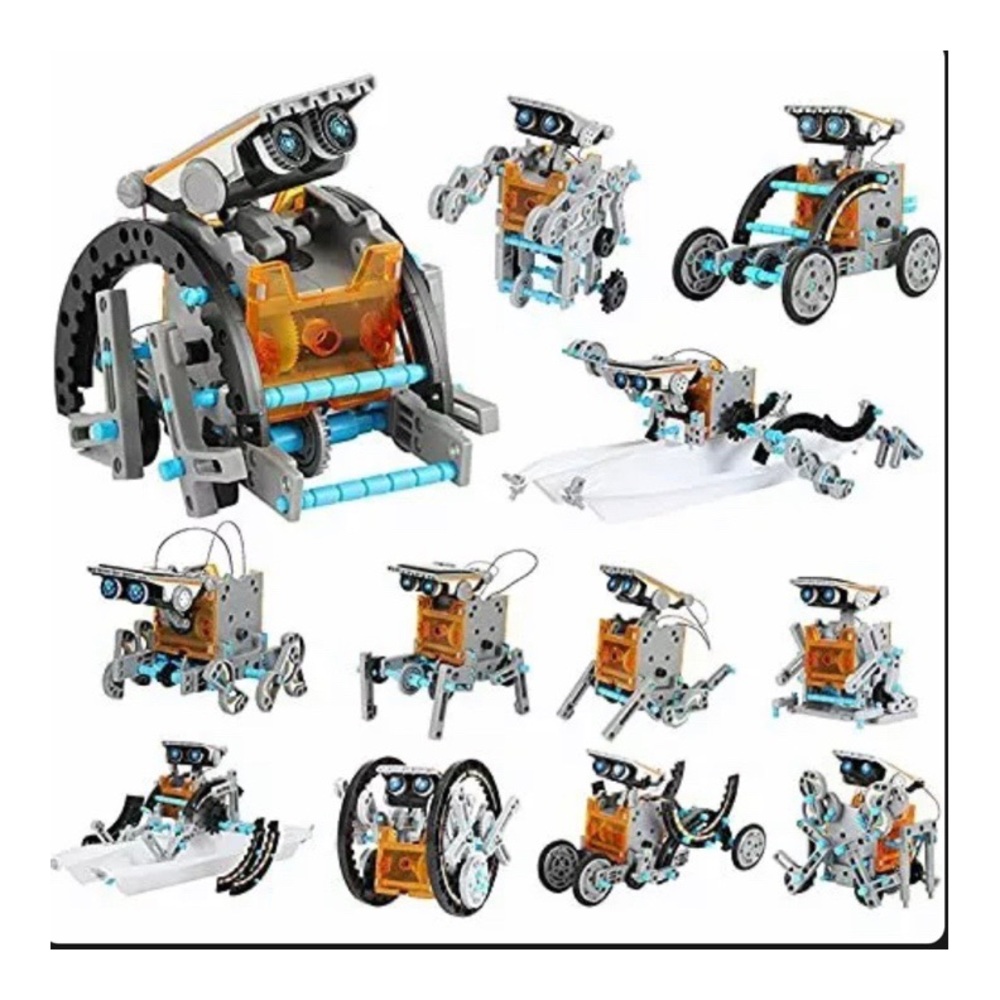 STEM 12-in-1 Education Solar Robot Toys Science
